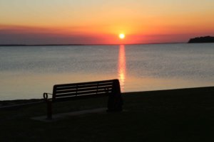 Lake King sunset