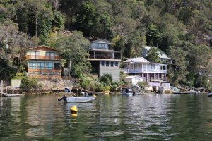 Hawkesbury River houses